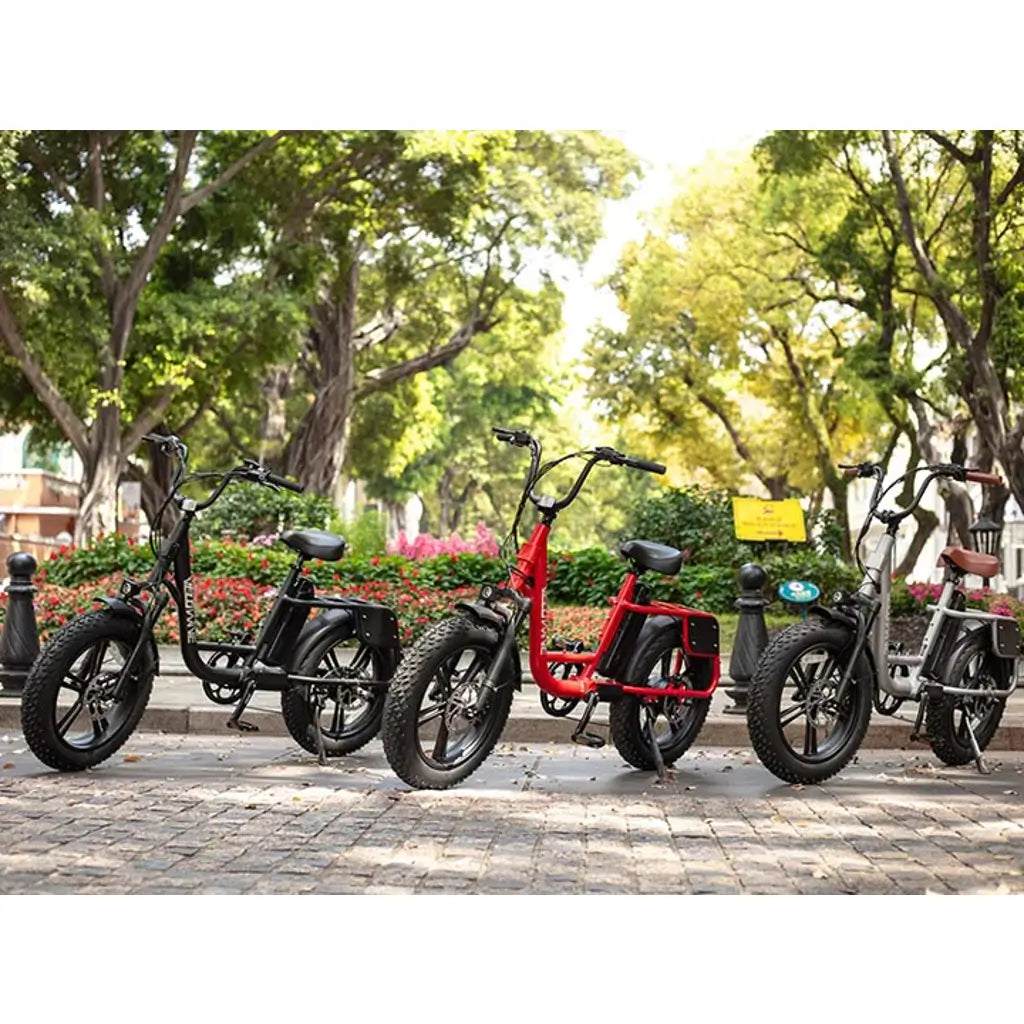 Velowave Prado S 750W 48V Fat Tire Commuter Electric Bike city tour