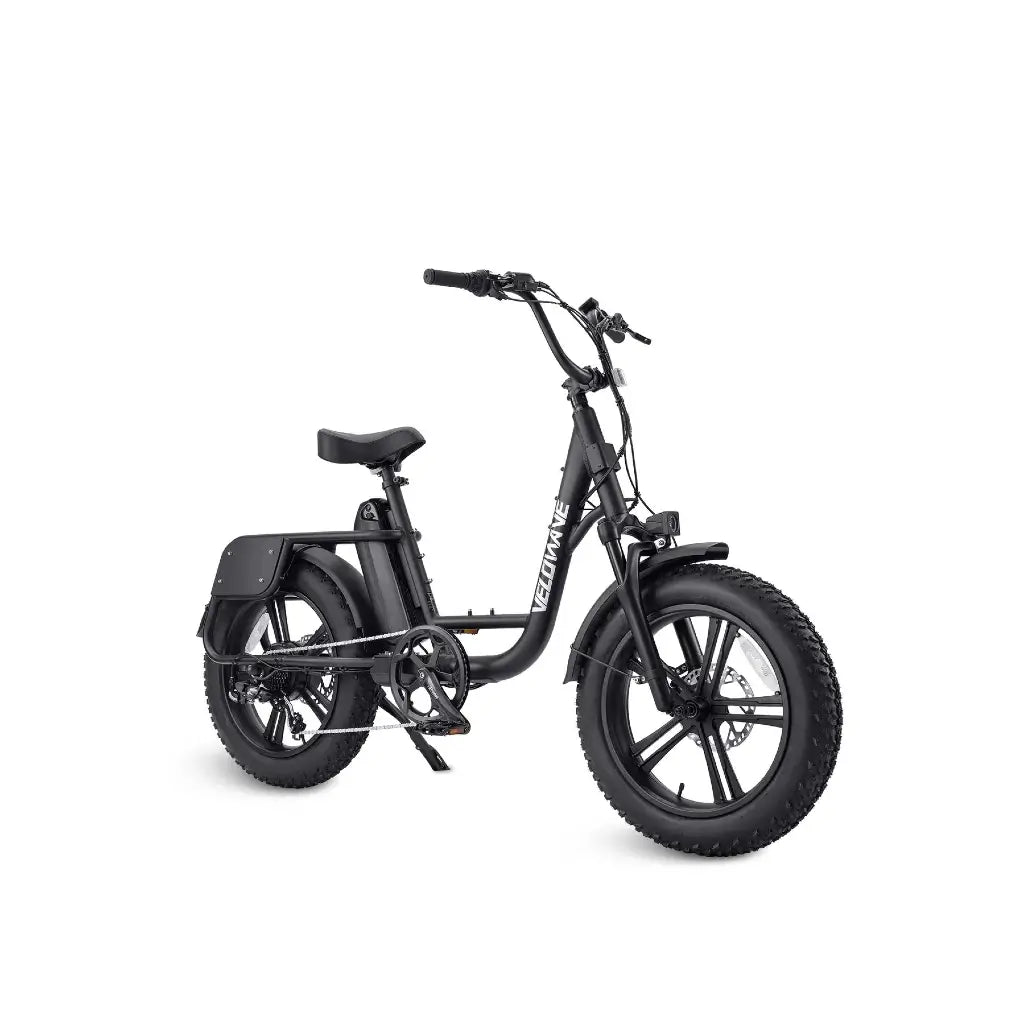 Velowave Prado S 750W 48V Fat Tire Commuter Electric Bike black right