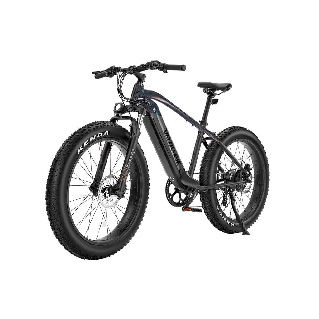 Velowave Ranger 750W 48V Fat Tire Electric Bike Black Left