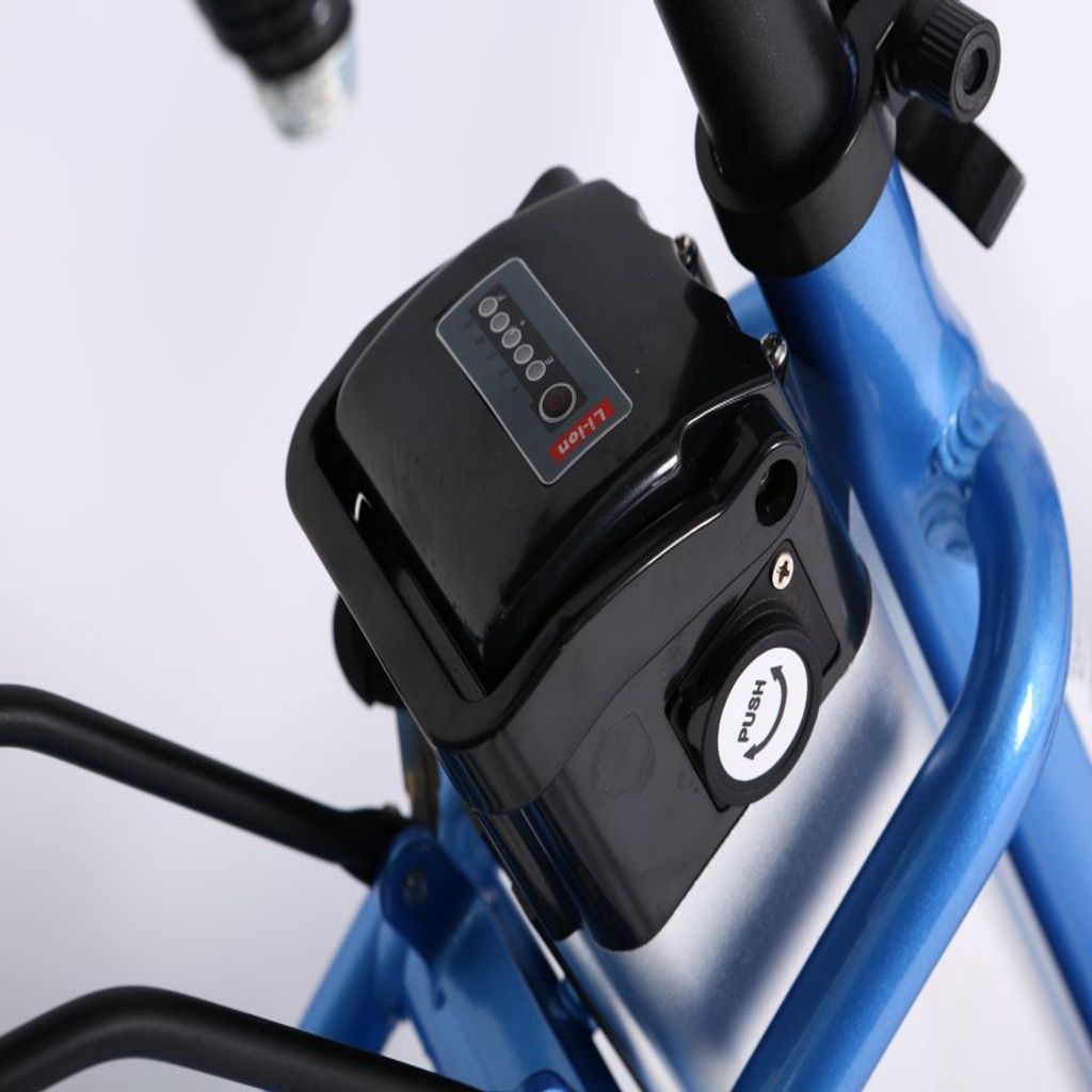 X Treme Malibu Elite 24V Step Through Beach Cruiser Bike Battery Switch
