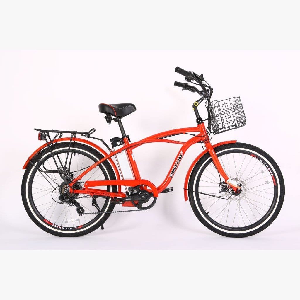 X Treme Newport Elite 24V 300W Beach Cruiser Electric Bike