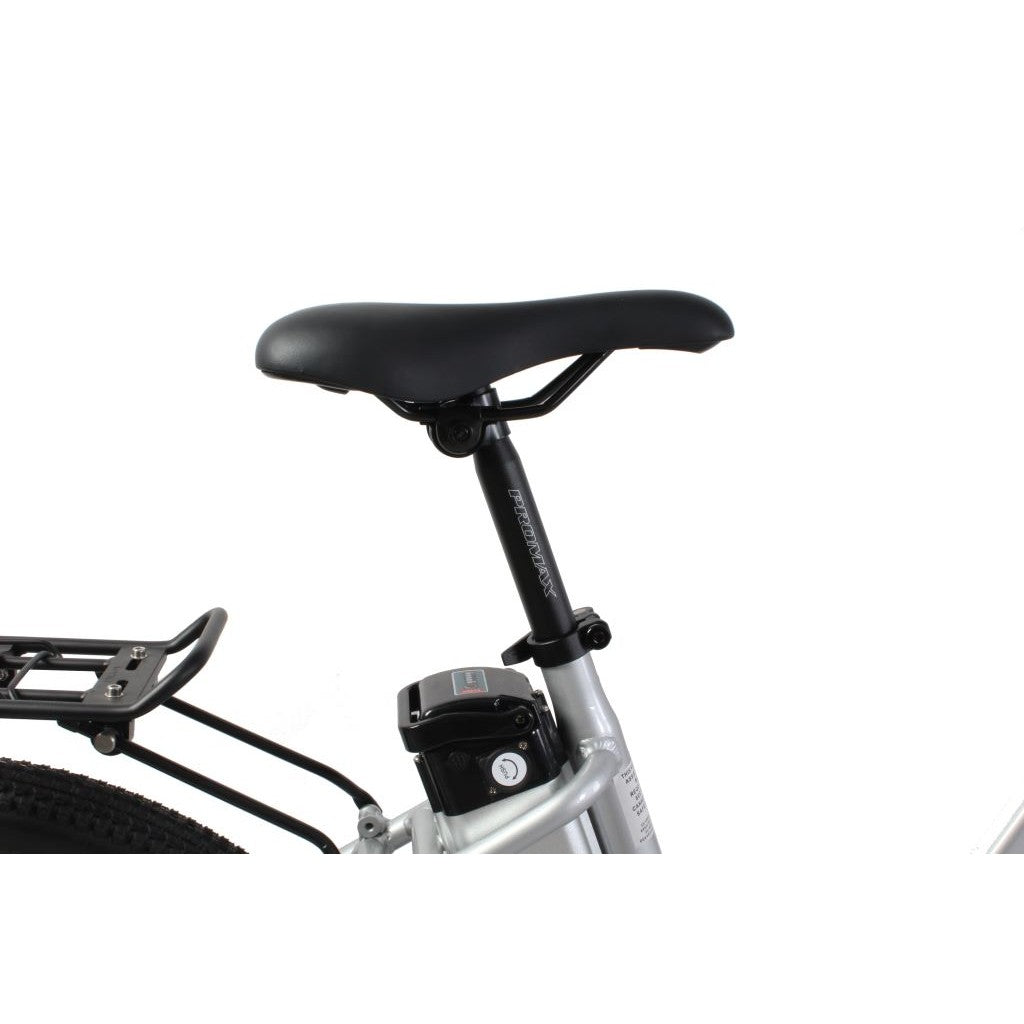 X-Treme Trail Climber Elite Max 350W 36V Step-Thru Mountain Electric Bike seat