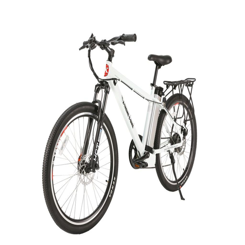 X Treme-Trail Maker Elite-24V Mountain Electric Bike White Left Angle