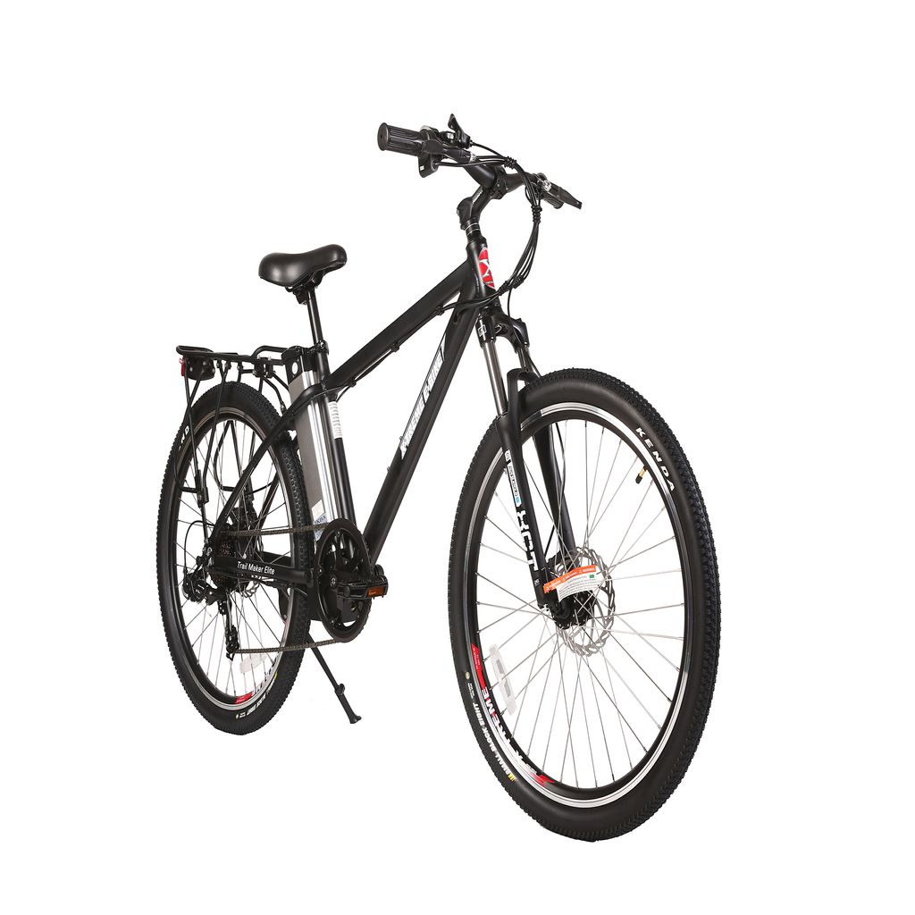 X Treme Trail Maker Elite 24V Mountain Electric Bike Black Right Angle