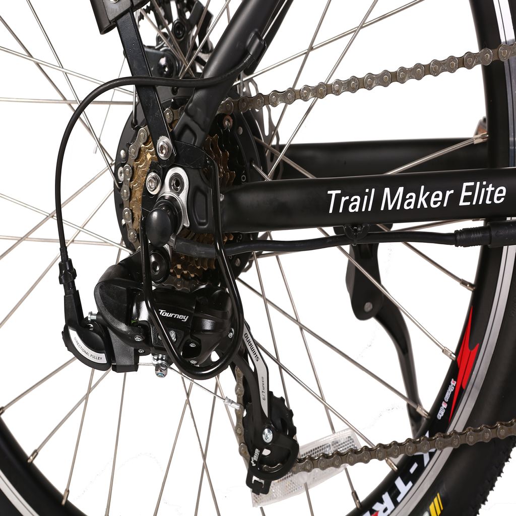 X Treme Trail Maker Elite 24V Mountain Electric Bike Derailleur Rear