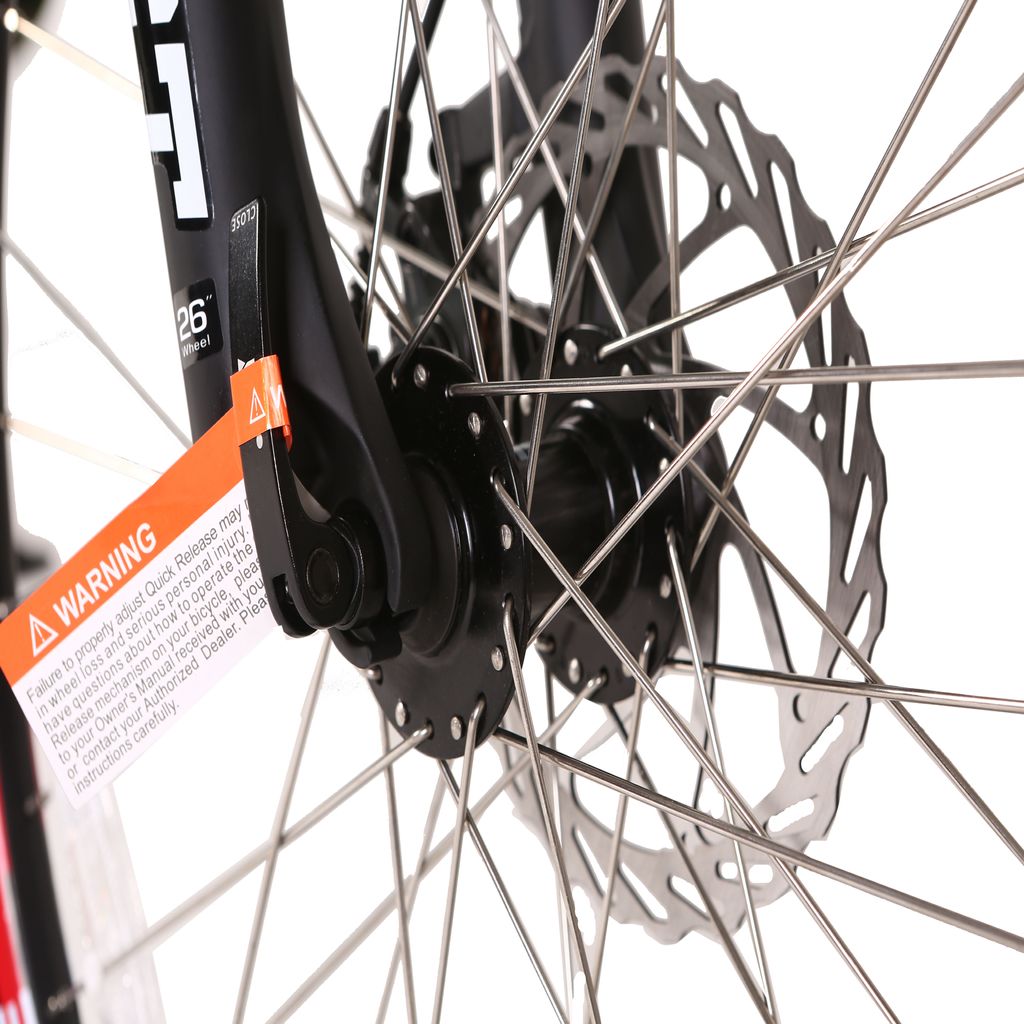 X Treme Trail Maker Elite 24V Mountain Electric Bike Folding Nut