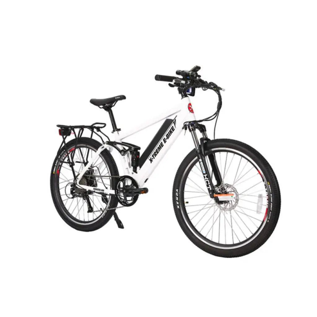 X-Treme Rubicon 500W 48V Mountain Electric Bike white right