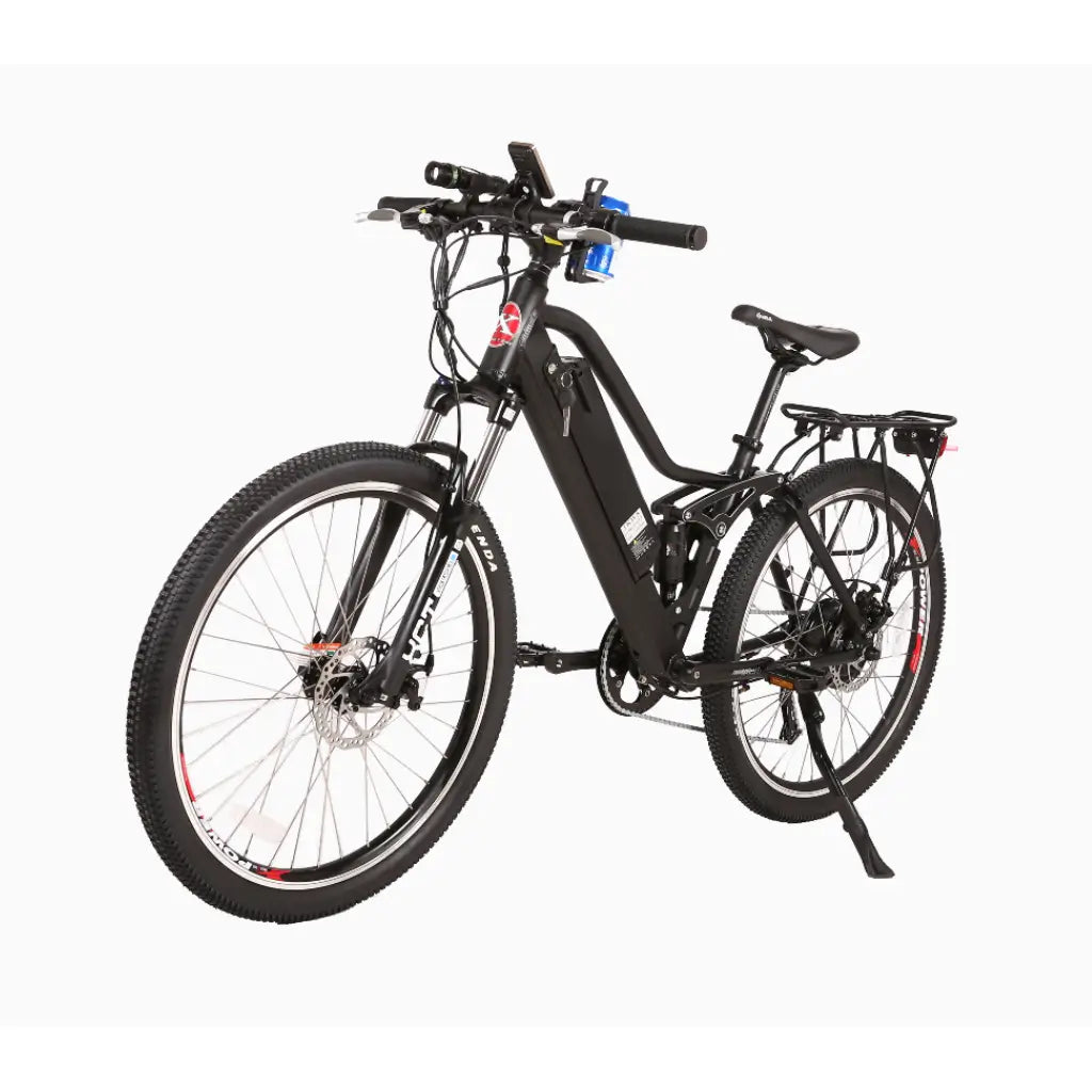 X-Treme Sedona 48V 500W Women&#39;s Step-Through Electric Mountain Bike black left