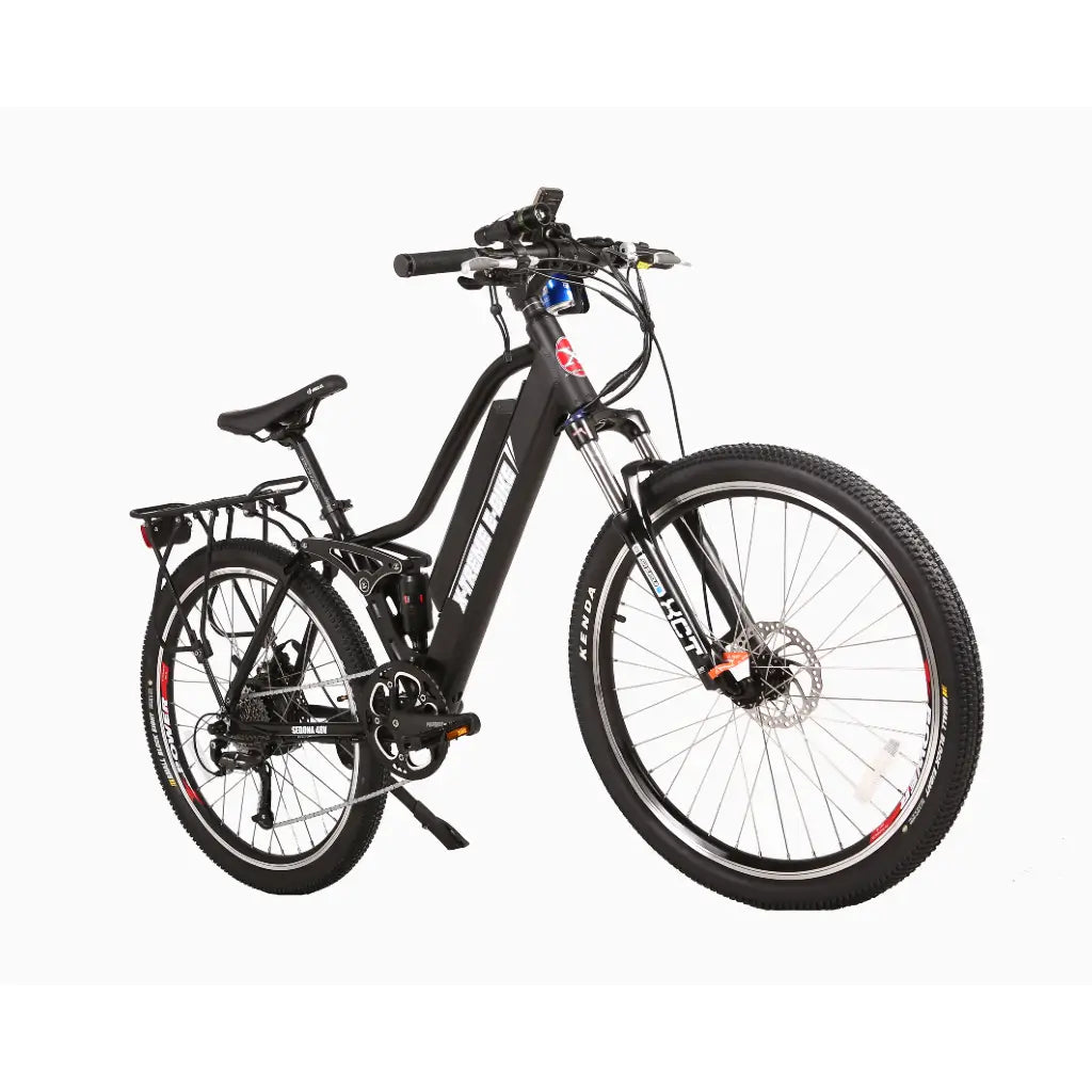 X-Treme Sedona 48V 500W Women&#39;s Step-Through Electric Mountain Bike black right