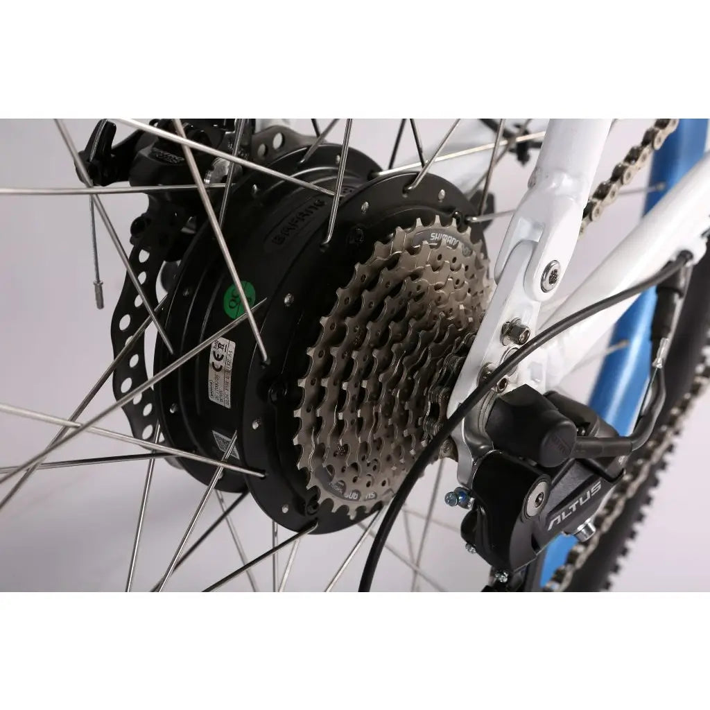X-Treme Sedona 48V 500W Women&#39;s Step-Through Electric Mountain Bike gear