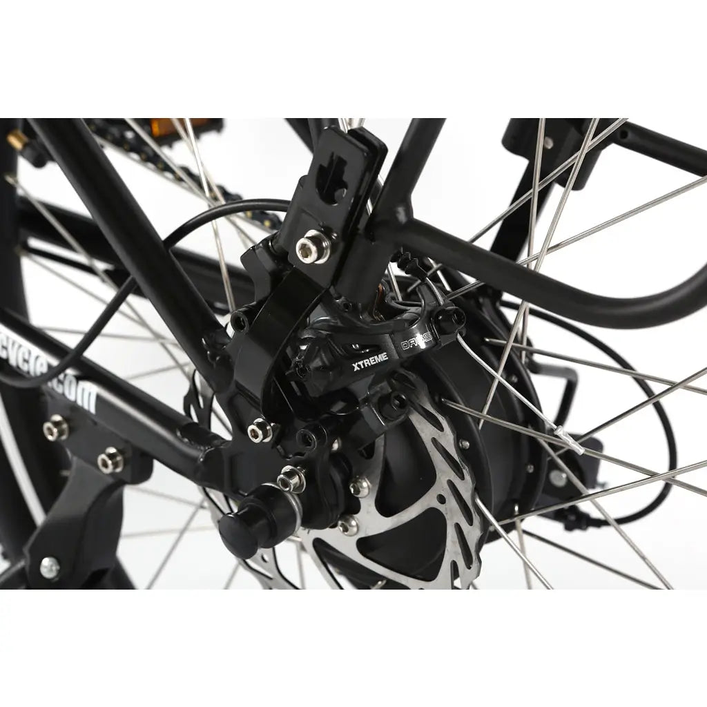 X-Treme X-Cursion Elite Max 36V 350W Folding Mountain Electric Bike derailleur