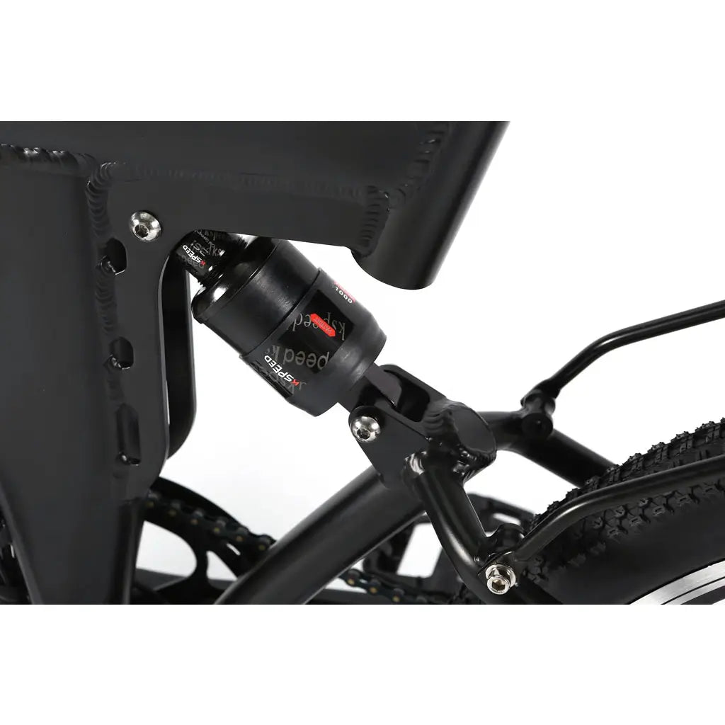 X-Treme X-Cursion Elite Max 36V 350W Folding Mountain Electric Bike suspension