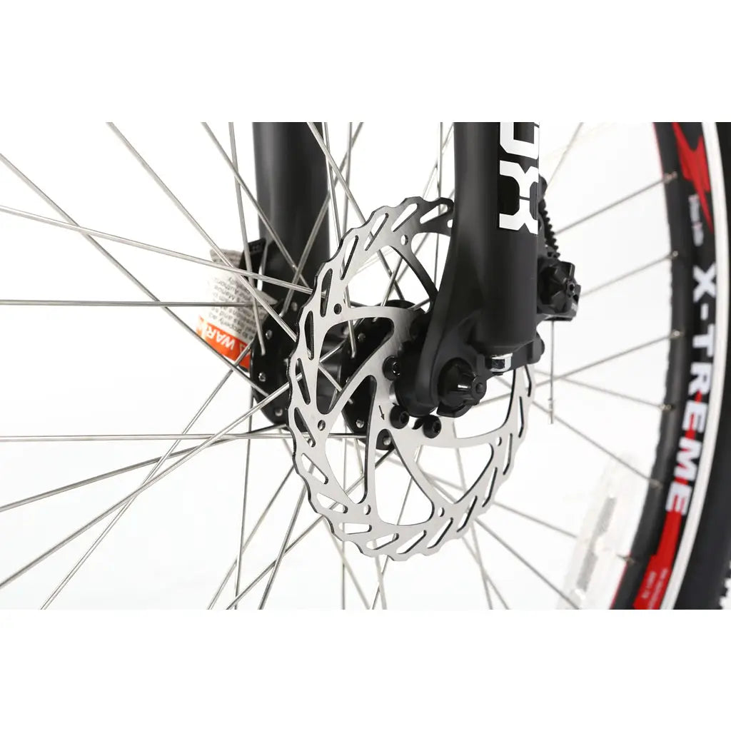 X-Treme X-Cursion Elite Max 36V 350W Folding Mountain Electric Bike rim