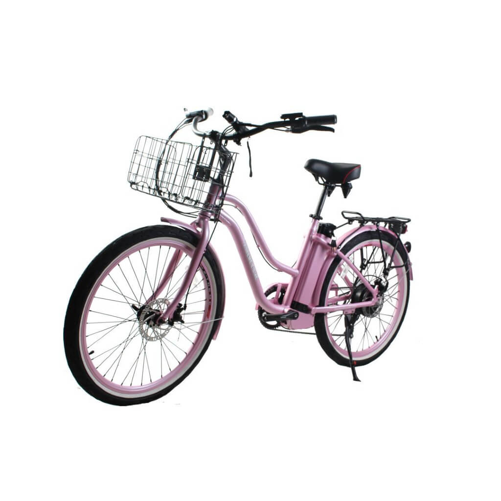 X-Treme Malibu Elite Max 36V 350W Step-Through Beach Cruiser Electric Bike