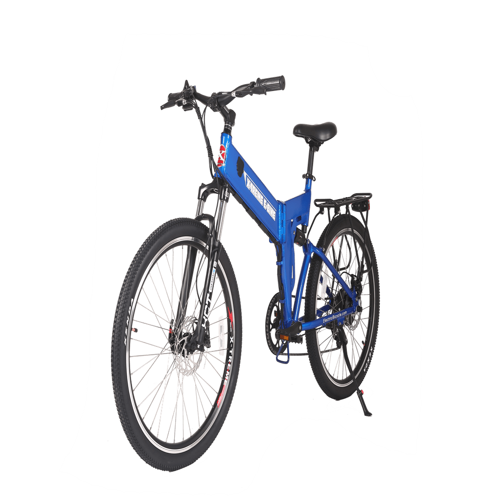 X treme X Cursion Elite 24v metallic blue left angle