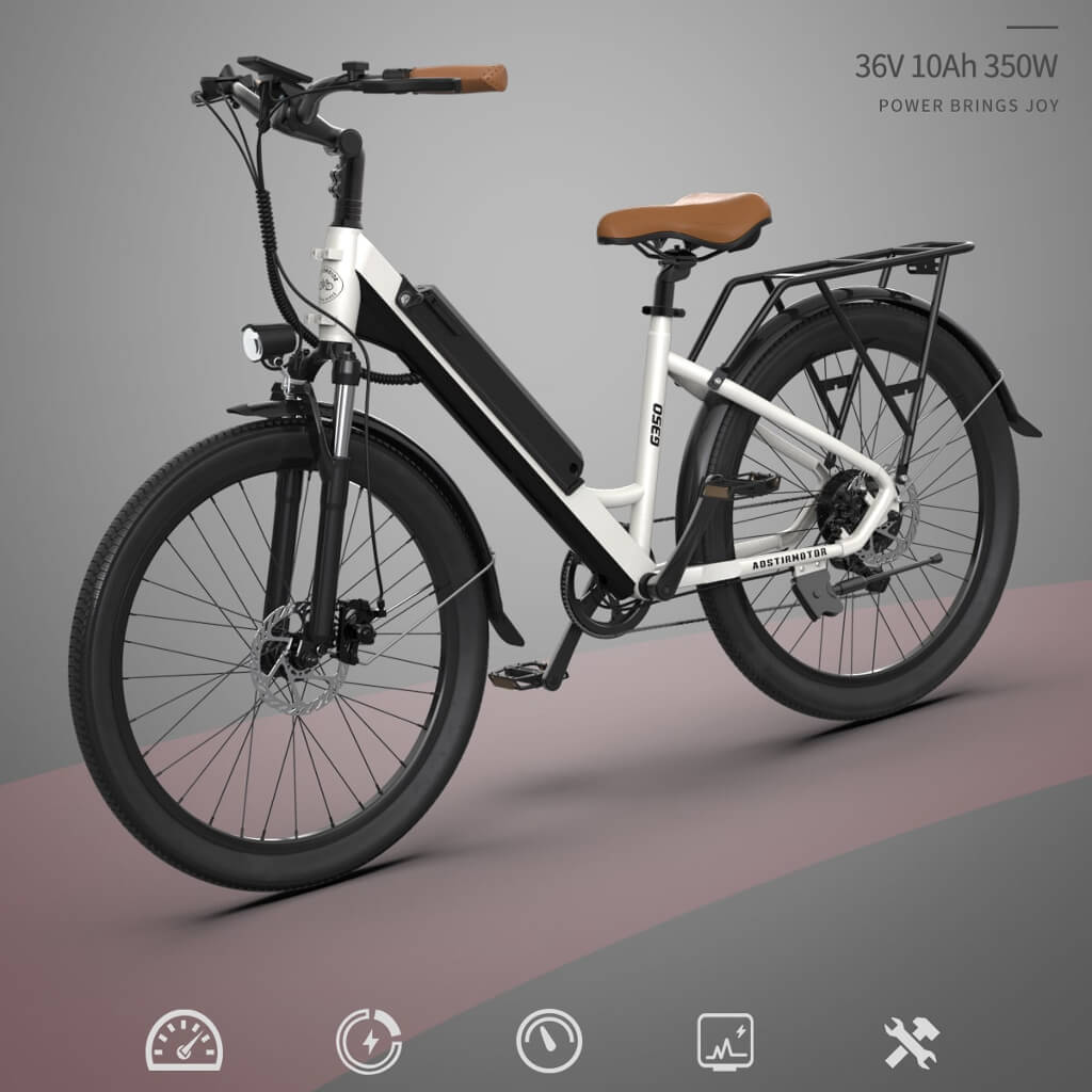 Aostirmotor  G350 350W 36V Comfortable Commuter Bicycle