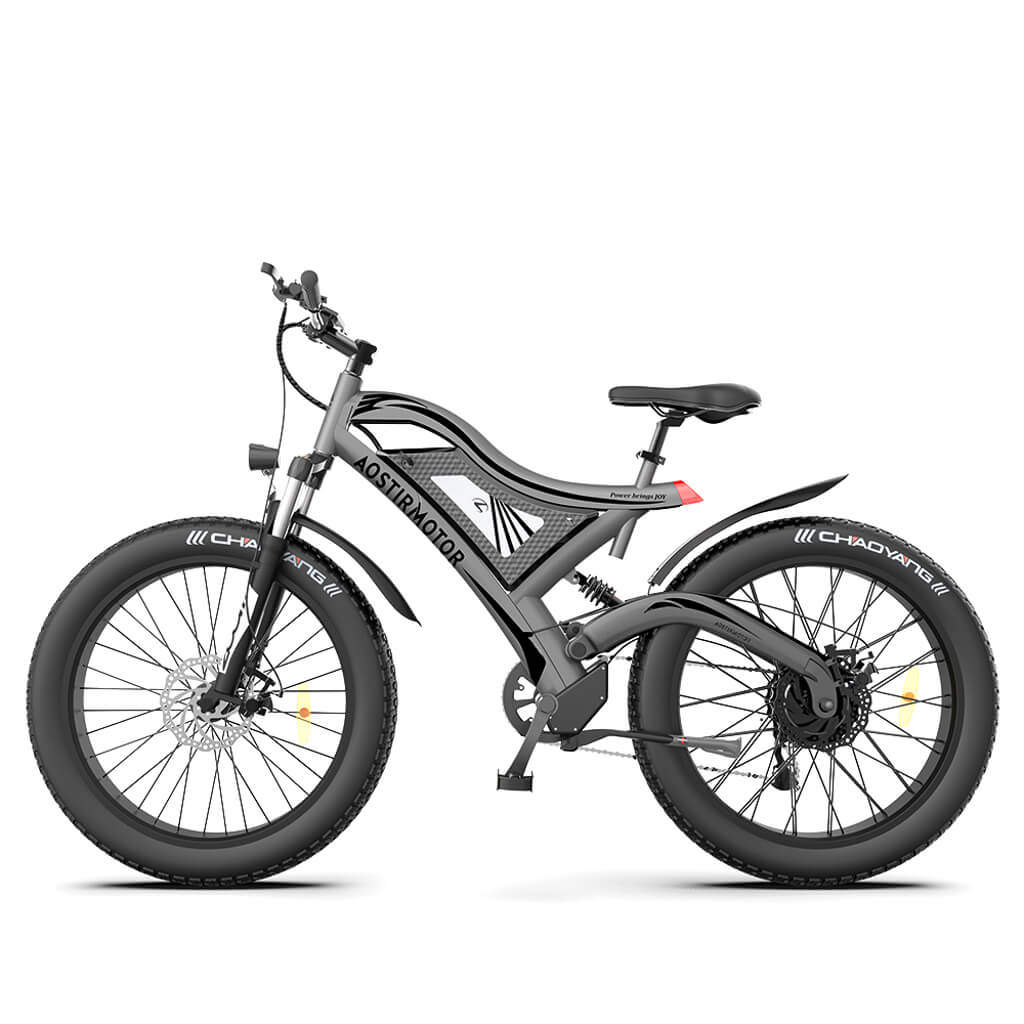Aostirmotor S18 All Terrain 750W 48V Full Suspension Mountain Electric Aostirmotor S18 All Terrain 750W 48V Full Suspension Mountain Electric