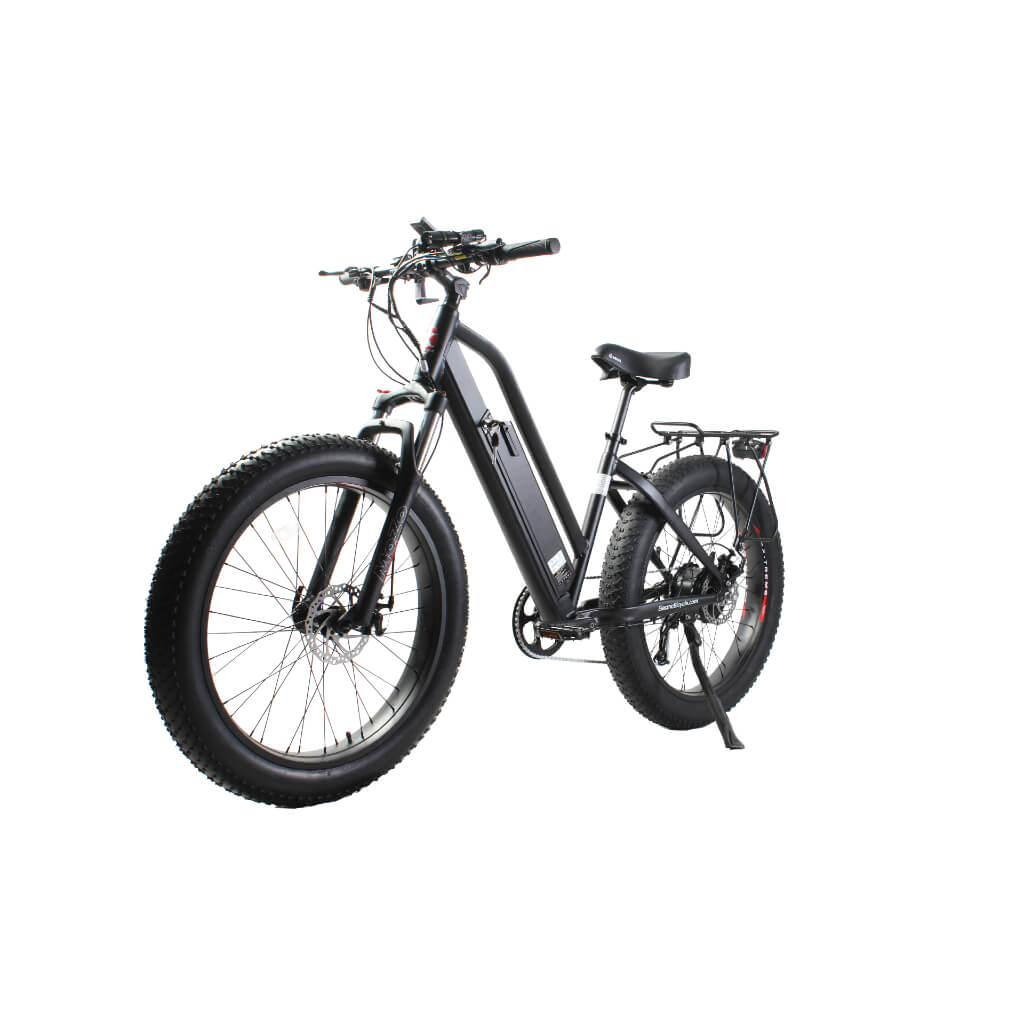 X-Treme Boulderado 48 Volt 17 Amp Fat Tire Step-Through Electric Mountain Bicycle