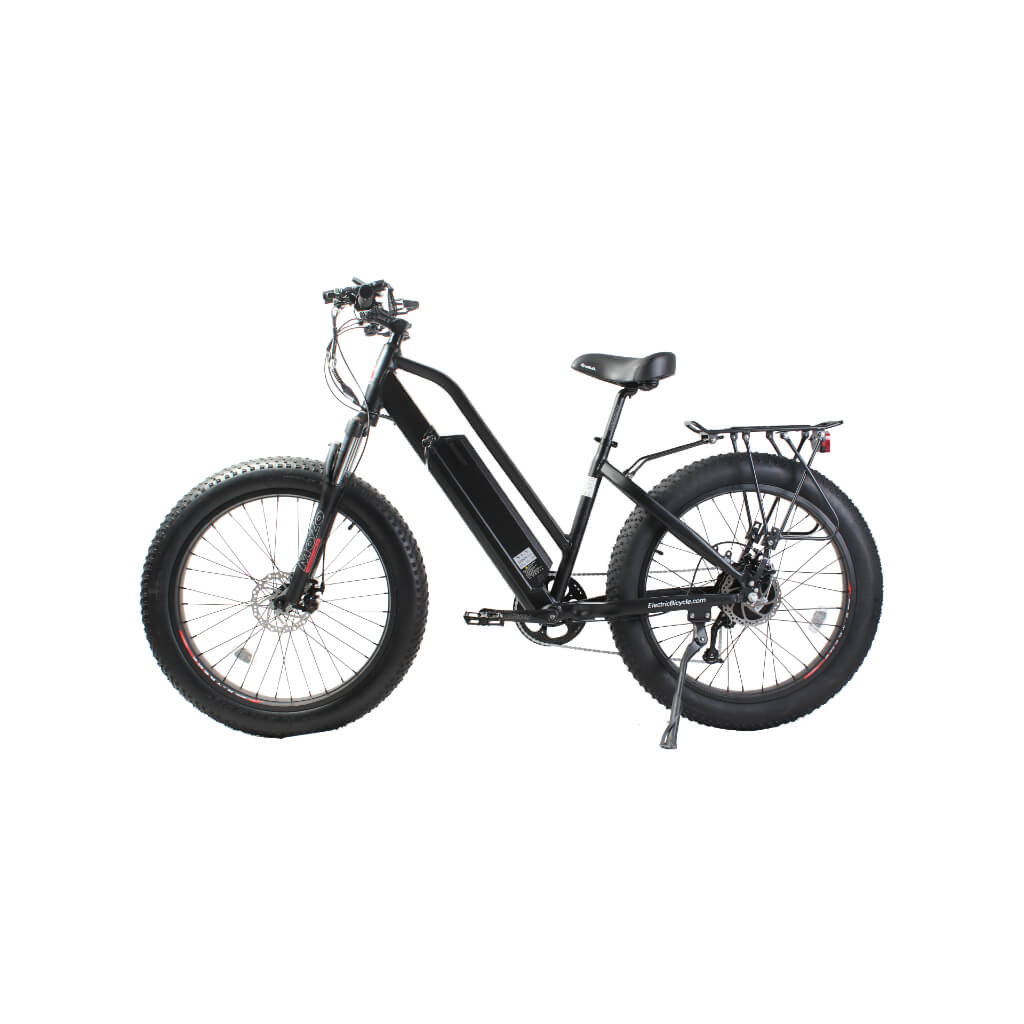 X-Treme Boulderado 48 Volt 17 Amp Fat Tire Step-Through Electric Mountain Bicycle