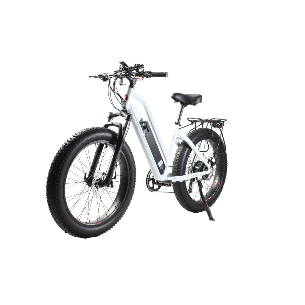 X-Treme Boulderado 48 Volt 17 Amp Fat Tire Step-Through Electric Mountain Bicycle