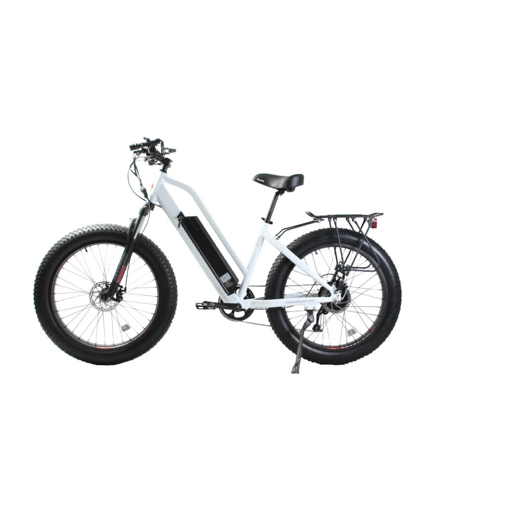 X-Treme Boulderado 48 Volt 17 Amp Fat Tire Step-Through Electric Mountain Bicycle