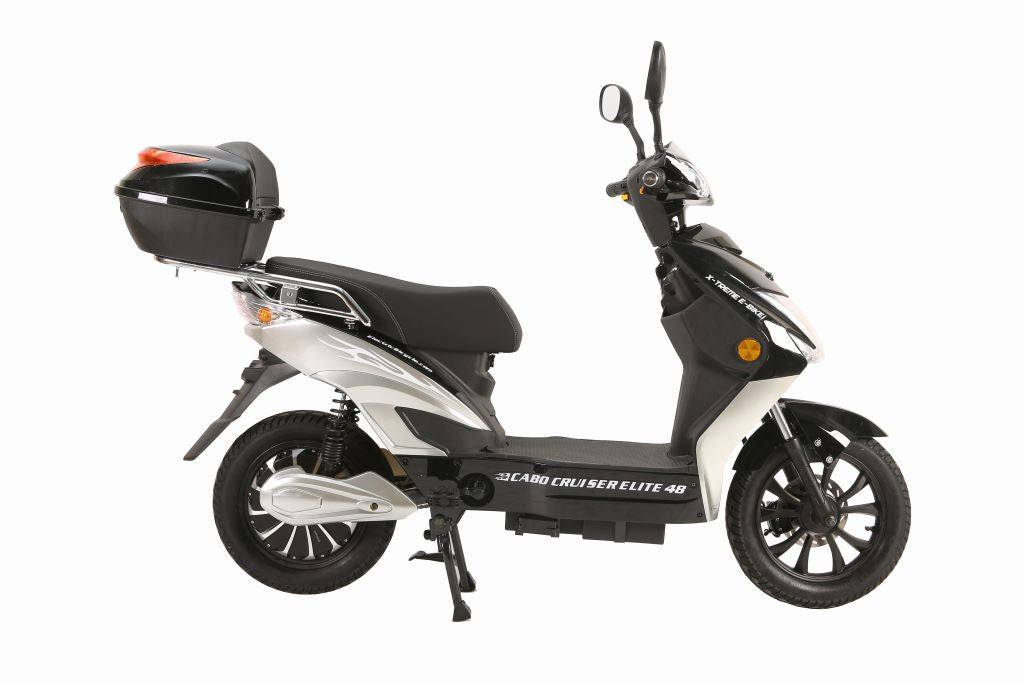 X-Treme Cabo 500W Cruiser Elite 48 Volt Electric Scooter - Black - Right Side