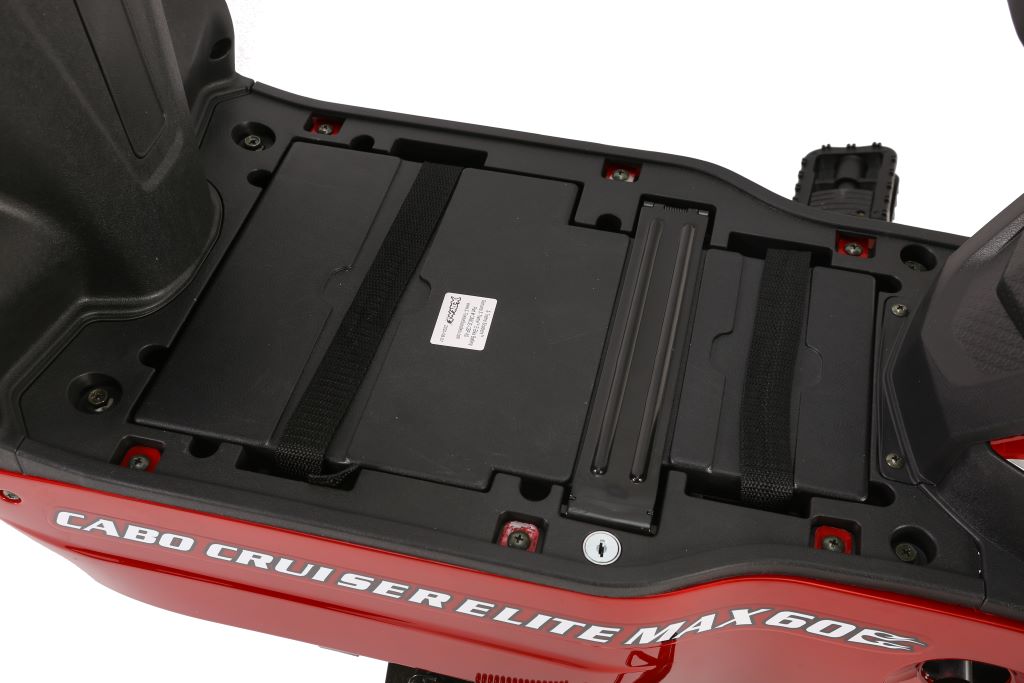 X-Treme Cabo 600 W Cruiser Elite Max 60 Volt Electric Scooter - Red