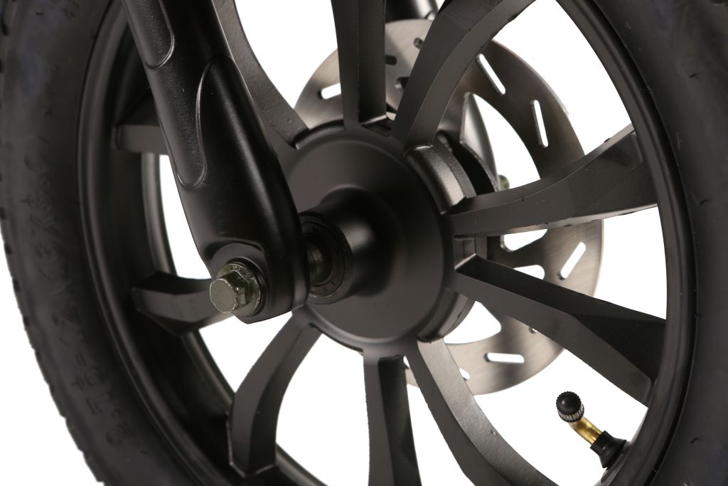 X-Treme Cabo 500W Cruiser Elite 48 Volt Electric Scooter - Red - Rim