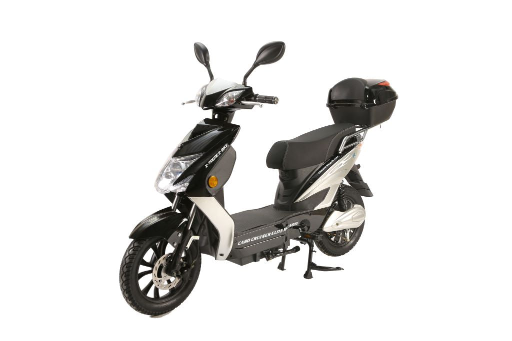 X-Treme Cabo 600 W Cruiser Elite Max 60 Volt Electric Scooter - Black - Left Angle
