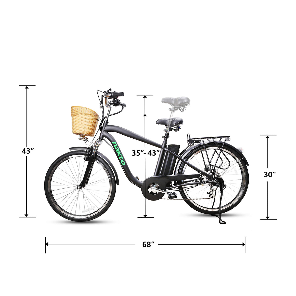 Nakto city camel electric bicycle sale