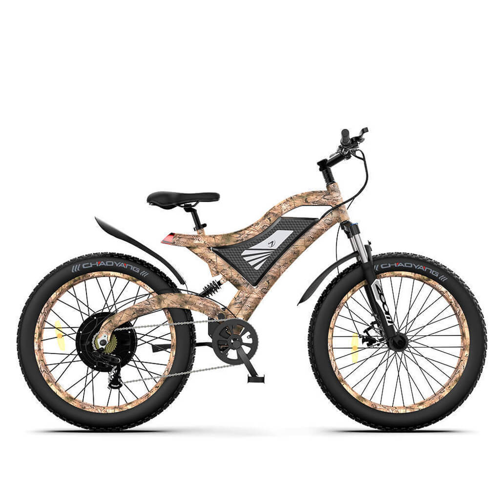 Aostirmotor S18 All Terrain 1500W 48V Full Suspension Mountain Electri