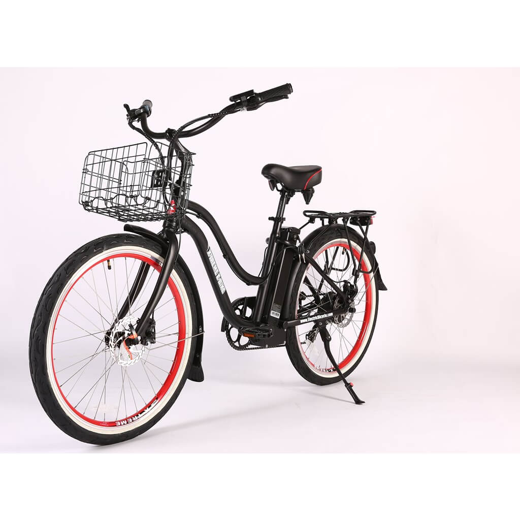 X-Treme Malibu Elite Max 36V 350W Step-Through Beach Cruiser Electric Bike
