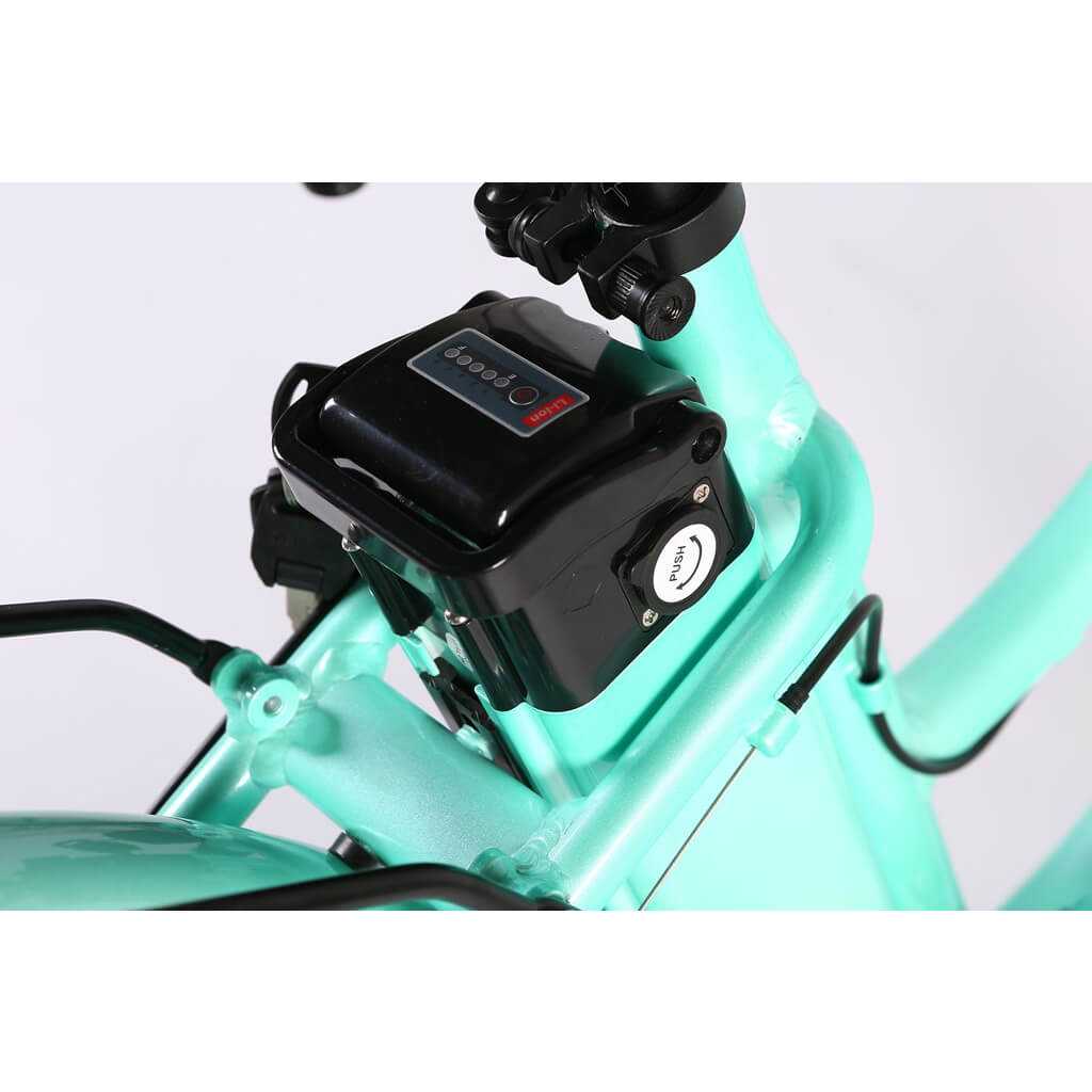 X-Treme Malibu Elite Max 36V 350W Step-Through Beach Cruiser Electric Bike