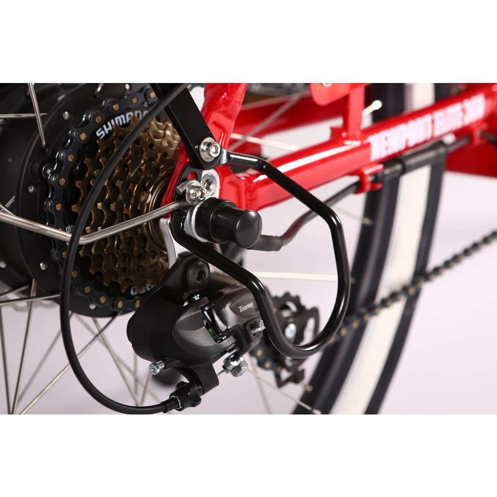 X-Treme Newport Elite Max 36V 350W Beach Cruiser Electric Bike