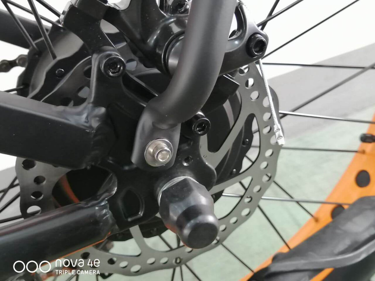 Ecotric Rear Rack &amp; Fenders for Rocket Bike and Beach Snow 26&quot; Electric Bikes