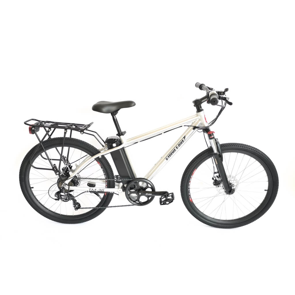 X-Treme 36TM-36 350W 36V Mountain Electric Bike aluminum right side