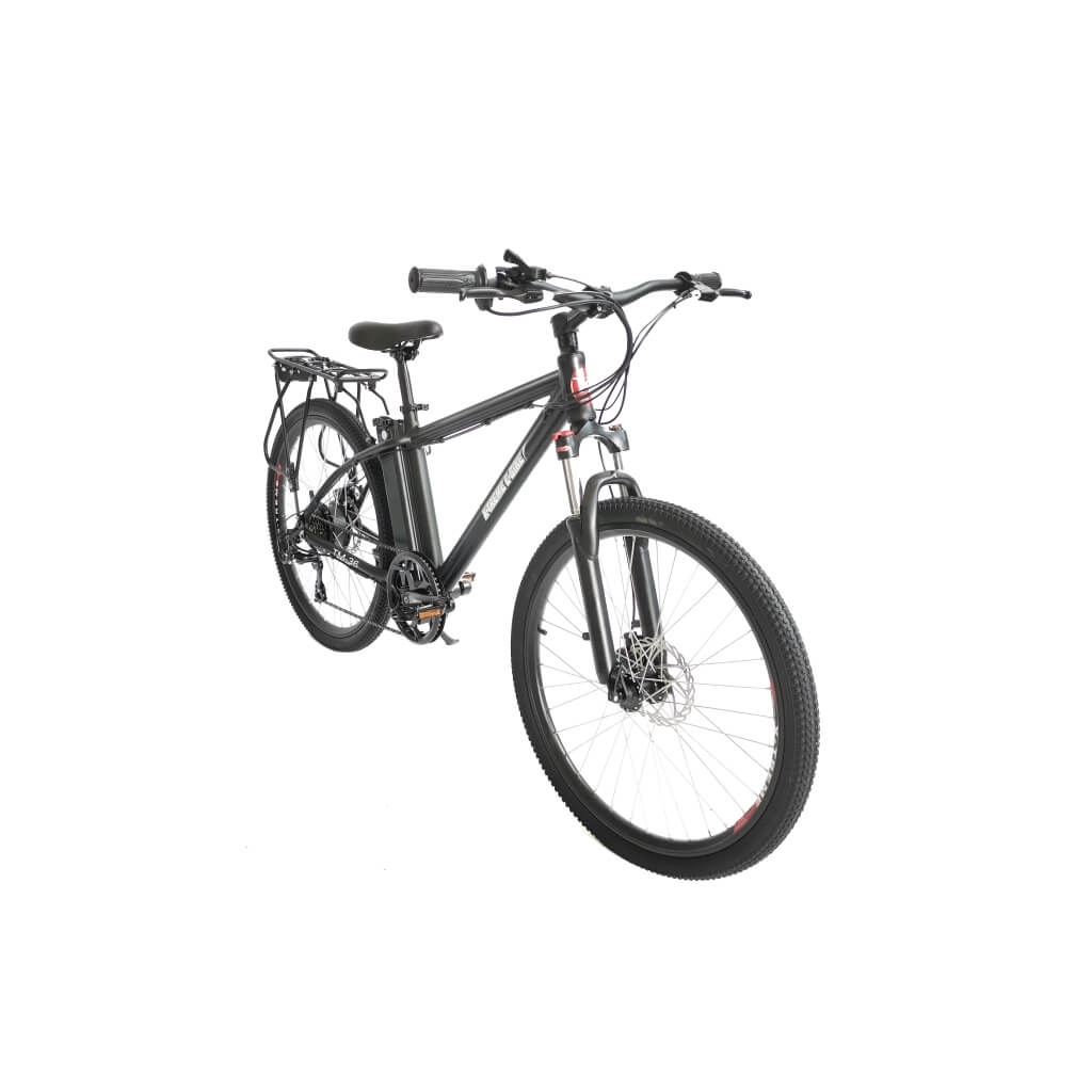 X-Treme 36TM-36 350W 36V Mountain Electric Bike black right angle
