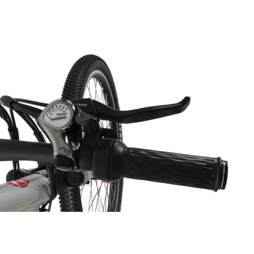 X-Treme Trail Climber Elite Max 350W 36V Step-Thru Mountain Electric Bike gear control