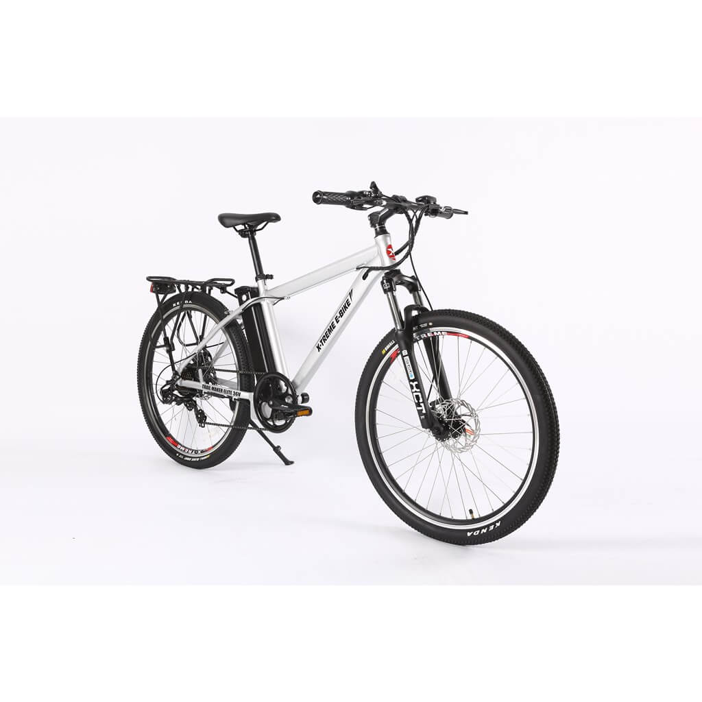 X-Treme Trail Maker Elite Max 350W 36V Mountain Electric Bike aluminum right angle