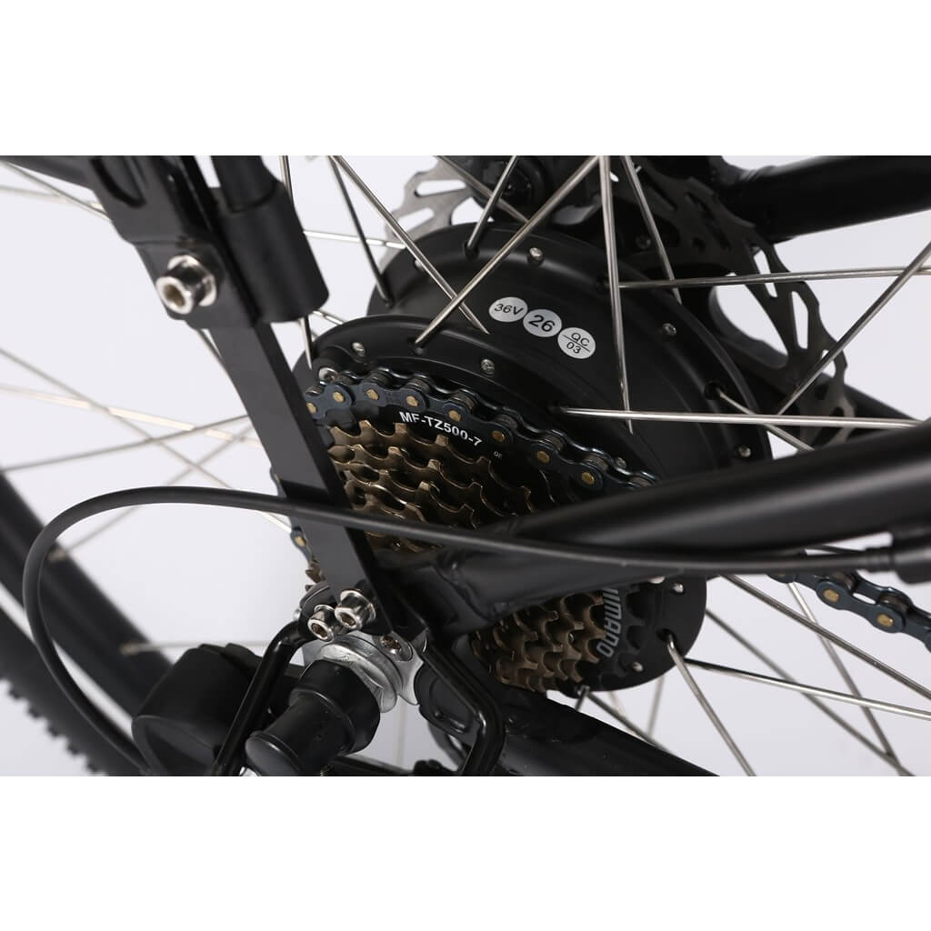 X-Treme Trail Maker Elite Max 350W 36V Mountain Electric Bike shimano