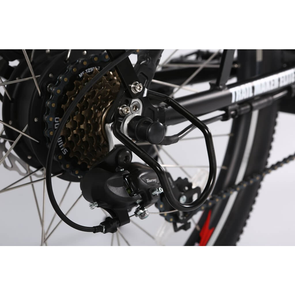 X-Treme Trail Maker Elite Max 350W 36V Mountain Electric Bike gear system