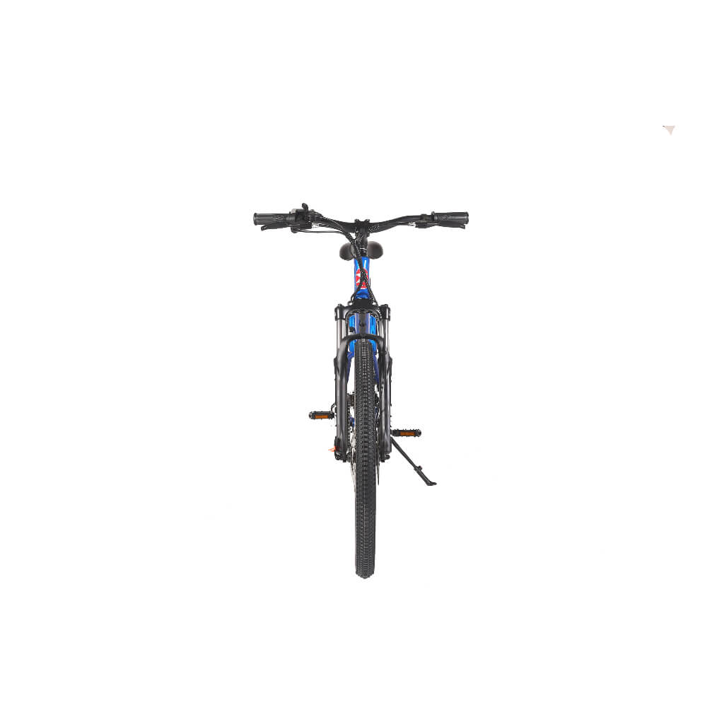 -Treme X-Cursion Elite 24V 300W Folding Mountain Electric Bike metallic blue front