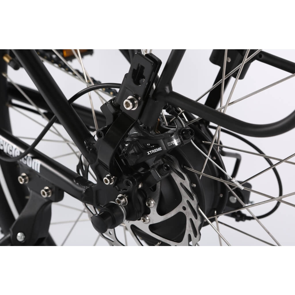 X-Treme X-Cursion Elite Max 36V 350W Folding Electric Mountain Bike motor